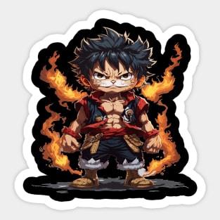 Straw hat Sticker